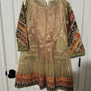 Girls formal wear-gharara